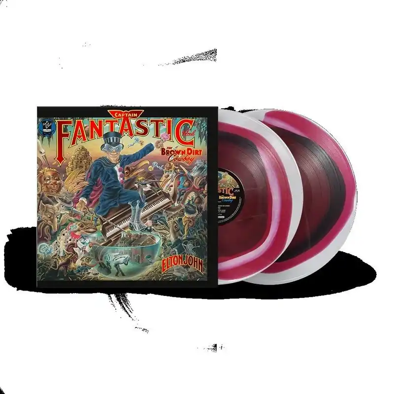 ELTON JOHN - Captain Fantastic And The Brown Dirt Cowboy (50th Anniversary Edition) - Expanded Double Vinyl LP Super Sale