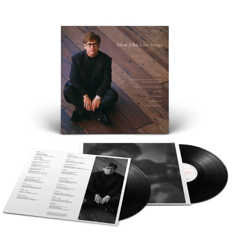 Low Price ELTON JOHN - Love Songs - 2022 Remaster - Double VINYL LP