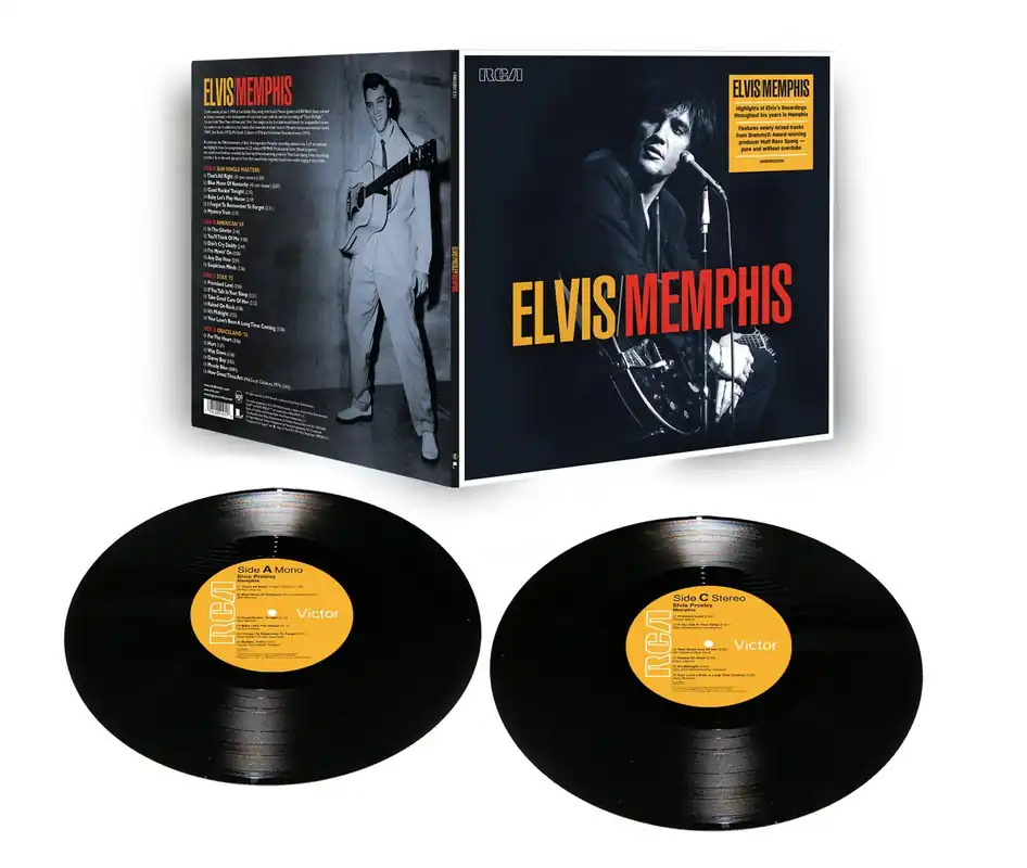 ELVIS PRESLEY - Memphis - Double Vinyl LP Professional Grade