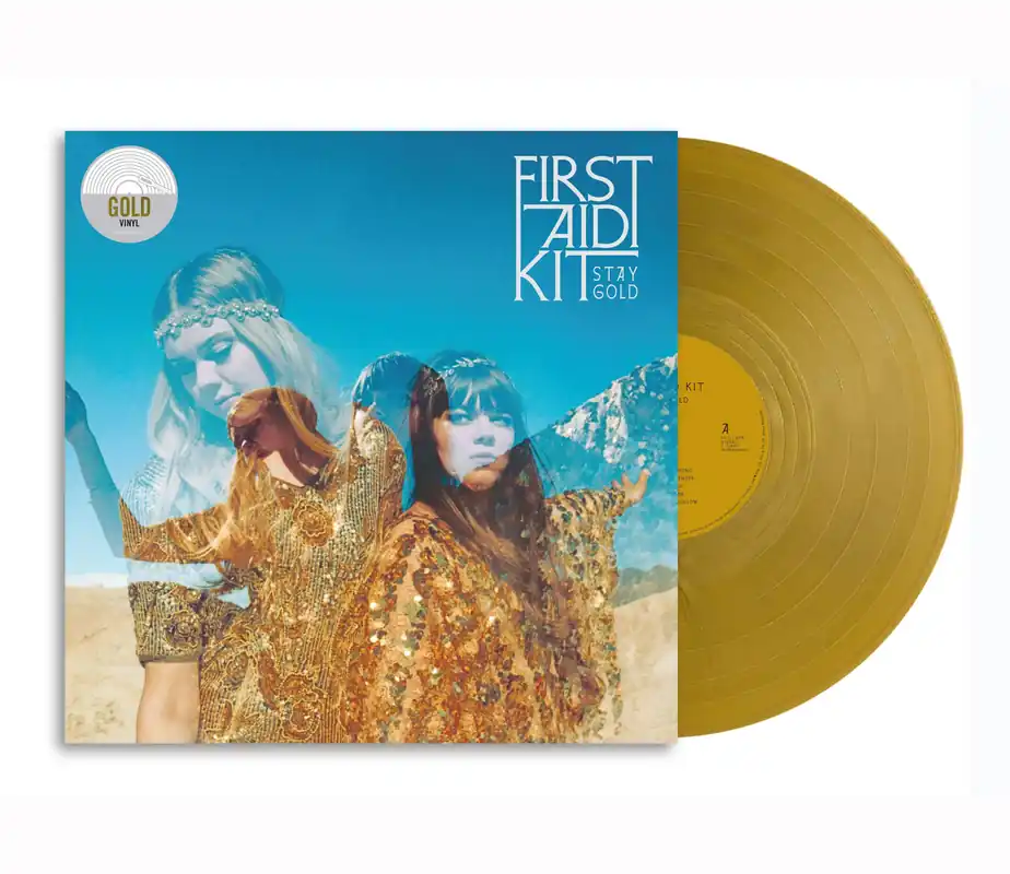Bargain FIRST AID KIT - Stay Gold 10th Anniversary Gold Vinyl LP
