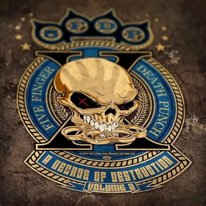 FIVE FINGER DEATH PUNCH - A Decade Of Destruction Volume 2 - Cobalt Blue Vinyl LP Hot Picks