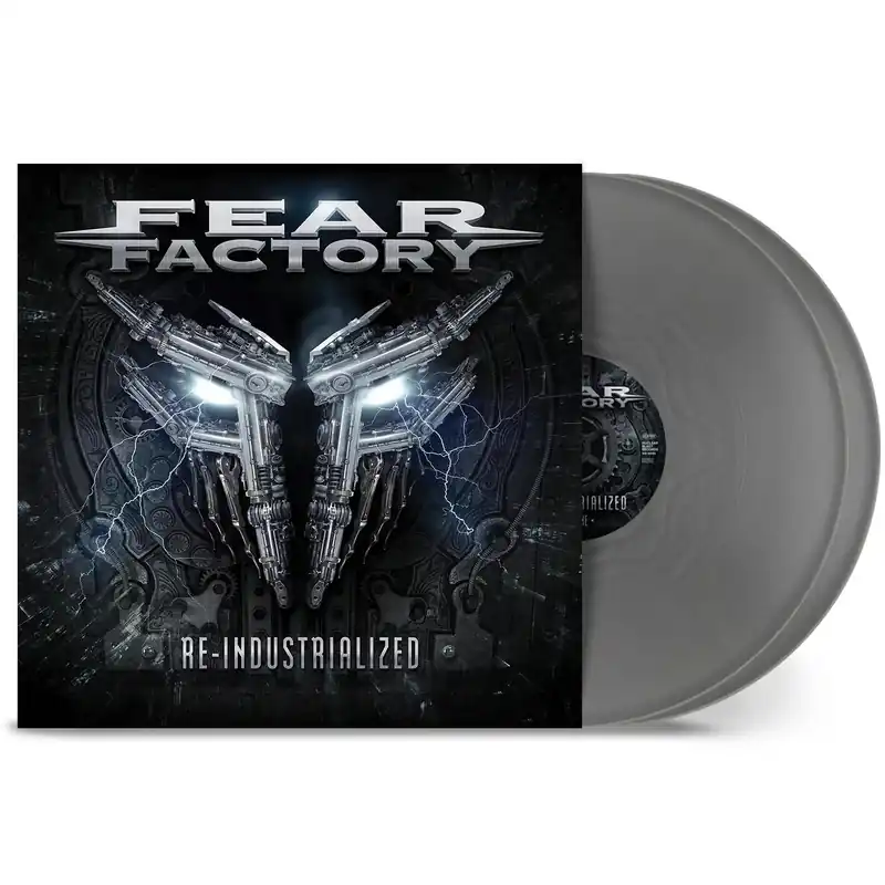 FEAR FACTORY - Re-Industrialized - Double Silver Vinyl LP Special Offer