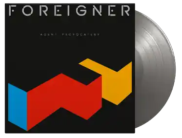 FOREIGNER - Agent Provocateur - Silver Coloured Vinyl LP - Numbered - 600 only for UK Authentic