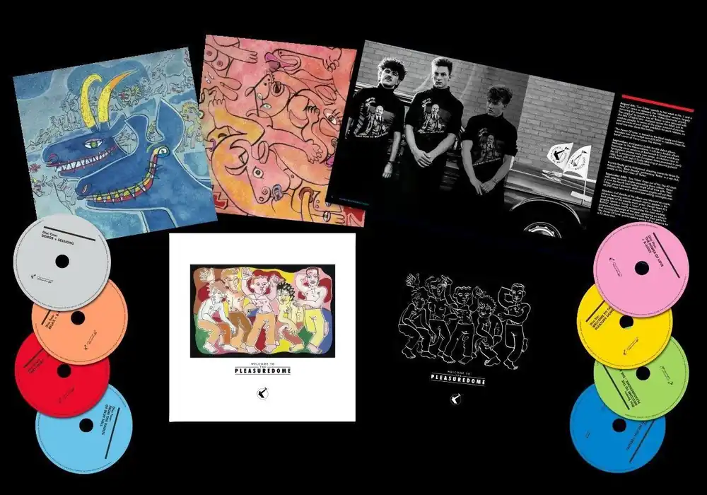 FRANKIE GOES TO HOLLYWOOD - Welcome To The Pleasuredome - Deluxe Remastered Boxset7CD + Blu Ray with 38 page Book Free Returns
