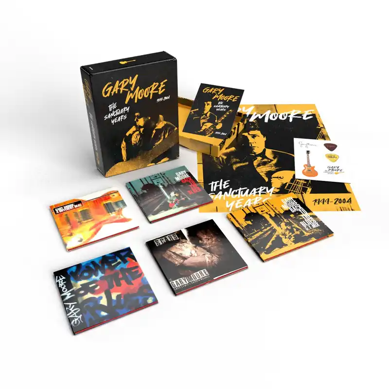 Handmade GARY MOORE - The Sanctuary Years - Deluxe Boxset - 4CD + BluRay