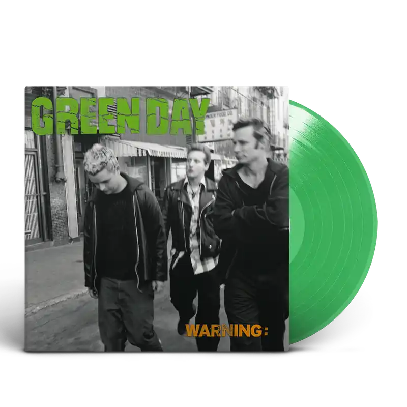 GREEN DAY - Warning - Fluorescent Green Vinyl LP Luxury