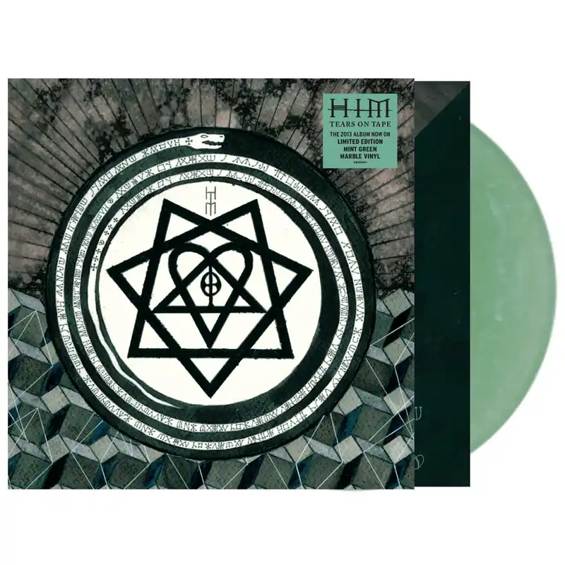 HIM - Tears OnTape - Mint Green Marble Vinyl LP Brand New