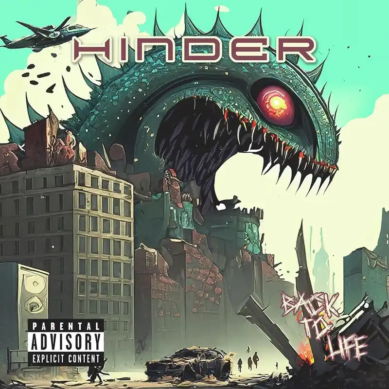 Buy Direct HINDER - Back To Life - Mint Green Vinyl LP