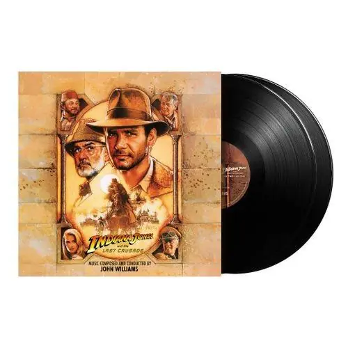 INDIANA JONES AND THE LAST CRUSADE - Original Soundtrack - Double Vinyl LP Special Discount