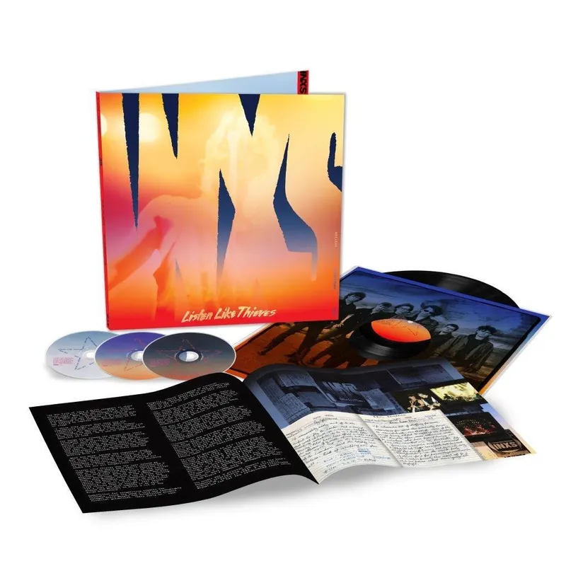 Direct From Manufacturer INXS - Listen Like Thieves - 40th Anniversary 1 x LP and 3 x CD Deluxe