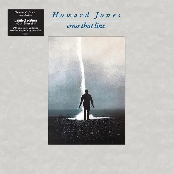 Same Day Shipping HOWARD JONES - Cross That Line - SILVER Vinyl LP
