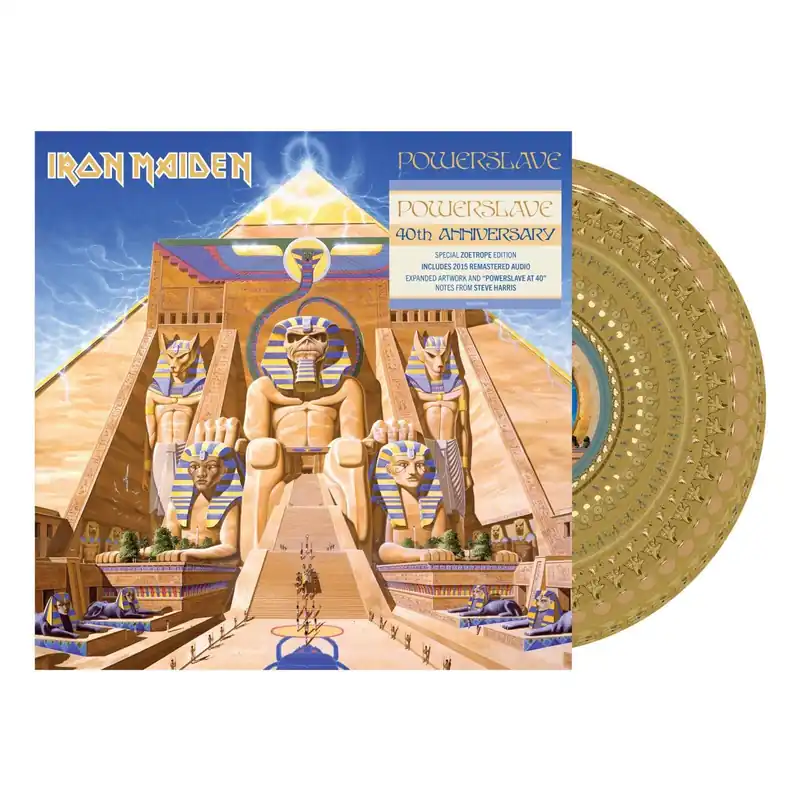 Last Chance IRON MAIDEN - Powerslave - Zoetrope Vinyl LP