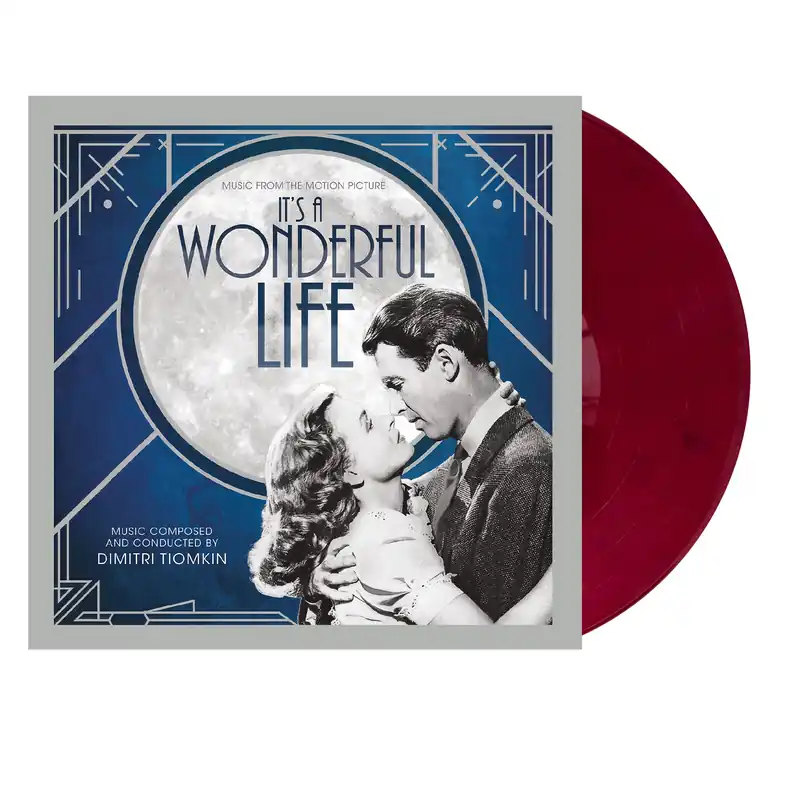 While Supplies Last IT'S A WONDERFUL LIFE --Music from the Motion Picture (BURGUNDY "ZUZU'S PETALS" VINYL LP)