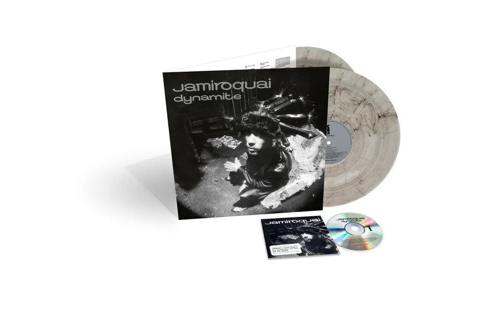 JAMIROQUAI - Dynamite - Double Dynamite Smoke Vinyl LP with bonus CD- 20th Anniversary Cheap