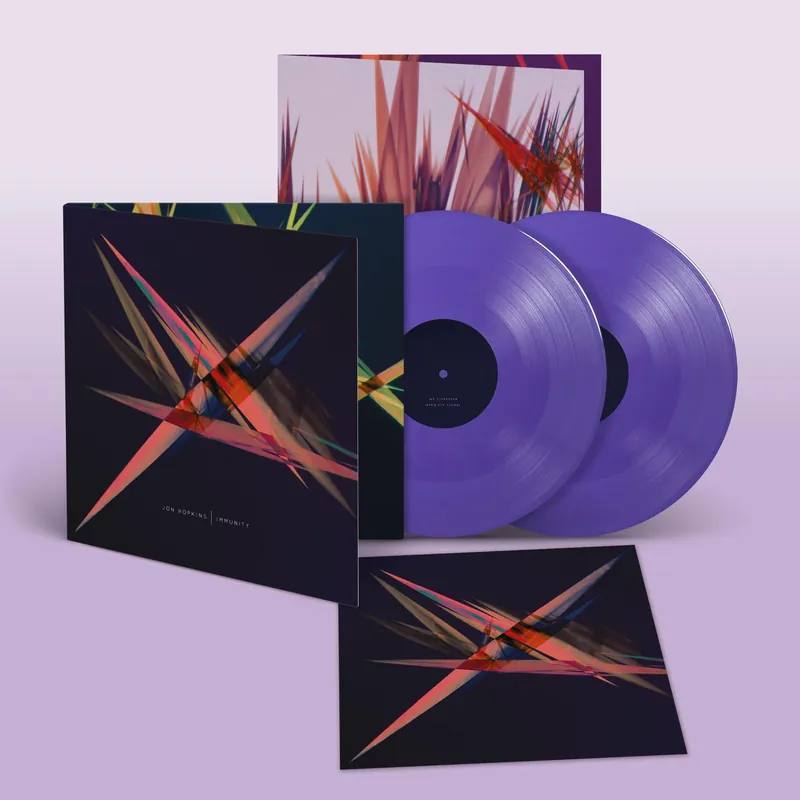 JON HOPKINS - Immunity 10th Anniversary Edition Remastered - Purple Vinyl LP Warranty Included