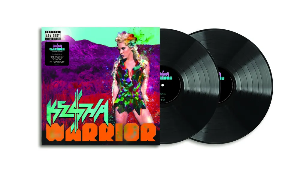 Limited Edition KESHA - Warrior- Expanded Edition - Double Vinyl LP Ke$ha