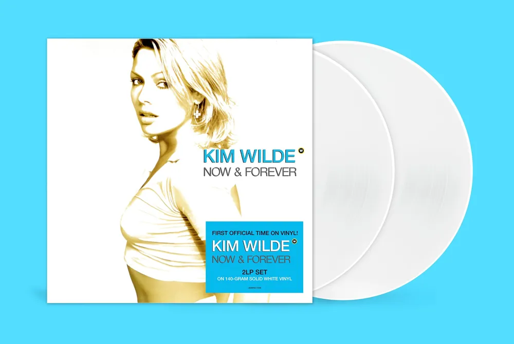 Price Drop KIM WILDE - Now And Forever - Double White Vinyl LP