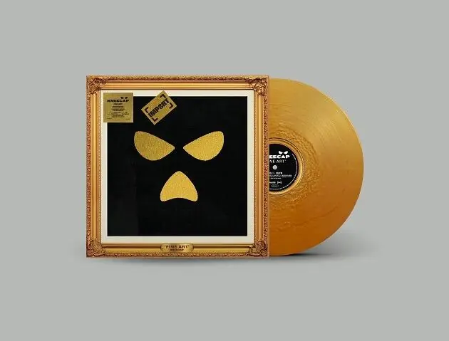 KNEECAP - Fine Art (Certified Gold Vinyl Edition) Vinyl LP Buy Today