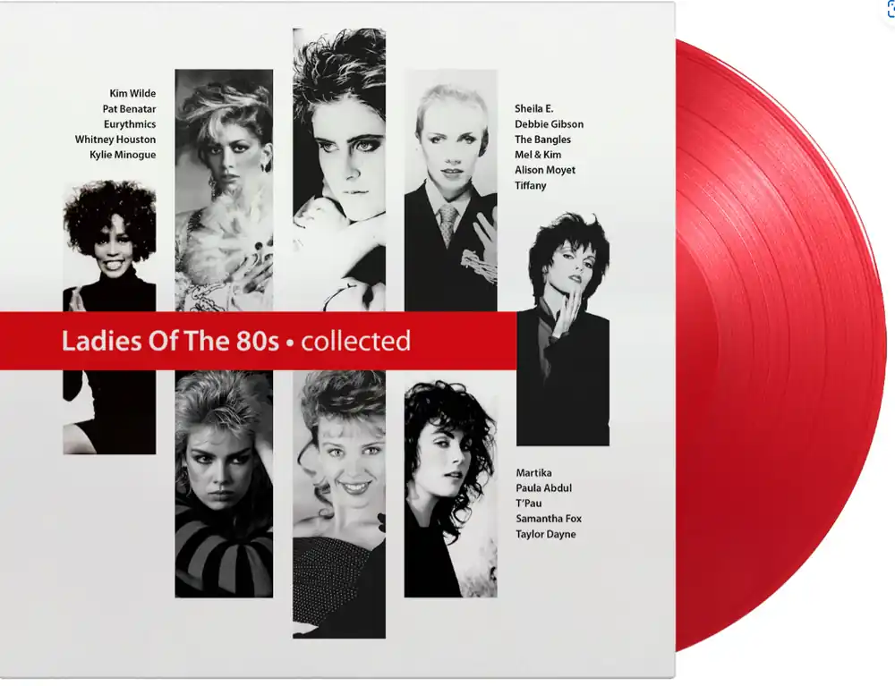 Premium LADIES OF THE 80s COLLECTED - Double Red Vinyl LP