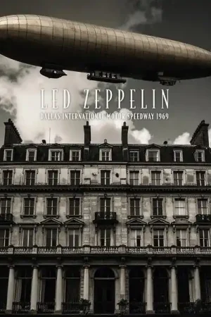 Clearance LED ZEPPELIN - Dallas International Motor Speedway (Broadcast Recording) - Double Clear Vinyl LP