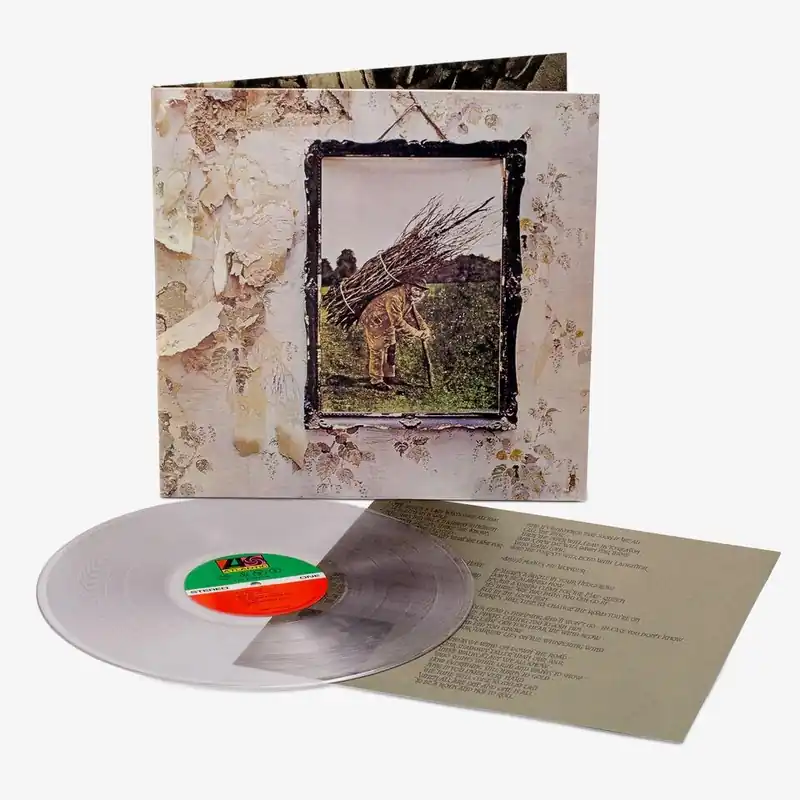 One Day Deal LED ZEPPELIN - Led Zeppelin IV - Crystal Clear Diamond 180g Vinyl LP