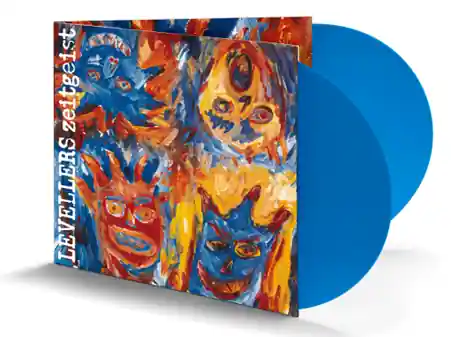 Worldwide Shipping LEVELLERS - Zeitgeist - Double Blue Vinyl LP - 30th Anniversary Remaster