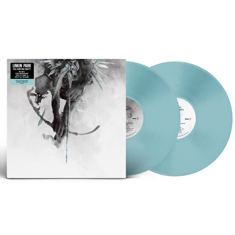 Crafted LINKIN PARK - The Hunting party - Double Translucent Blue Vinyl LP