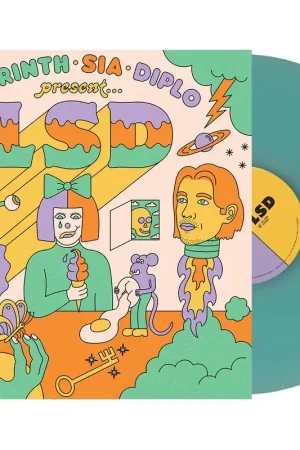 Trending LSD :Labrinth, Sia and Duplo present .... - Sea Glass Vinyl LP