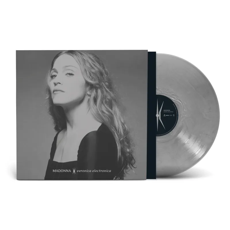 MADONNA - Veronica Electronica - SILVER Vinyl LP Free Returns
