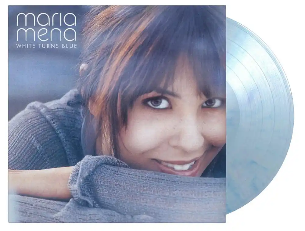 Super Sale MARIA MENA - White Turns Blue - Blue and White Marbled LP - Numbered Edition
