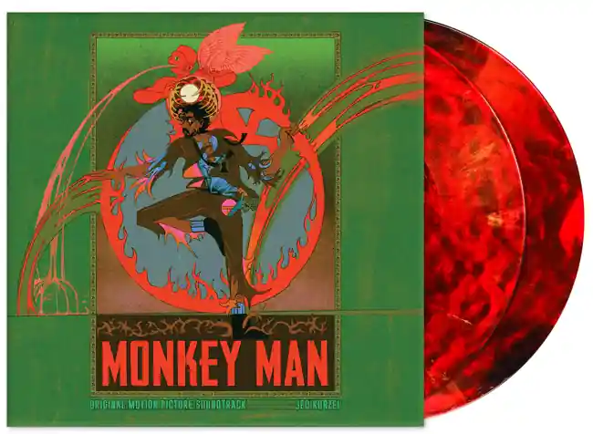 MONKEY MAN - Original Soundtrack - Double Coloured Vinyl LP Holiday Sale