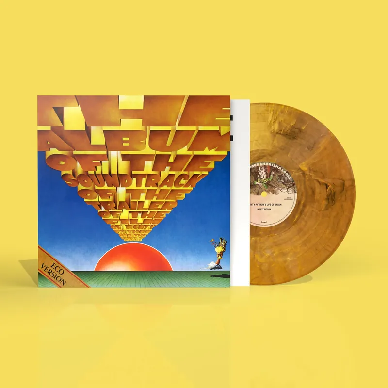 MONTY PYTHON - The Album of the Soundtrack of the Trailer of the Film of Monty Python and the Holy Grail - Gold Nugget Vinyl LP Premium