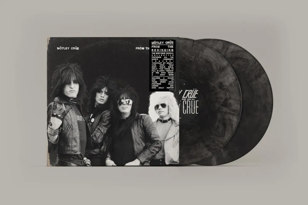 MOTLEY CRUE - From The Beginning - Double Vinyl LP w/ alternate artwork Must Have