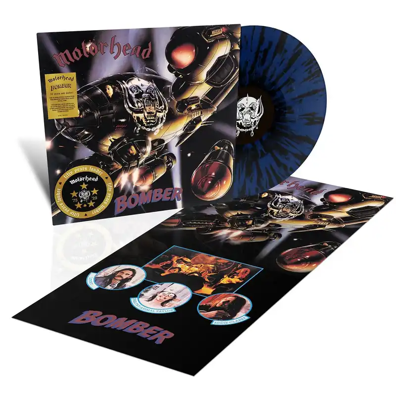 High Quality MOTORHEAD - Bomber - Half Speed Mastered Vinyl LP - 50th Anniversary