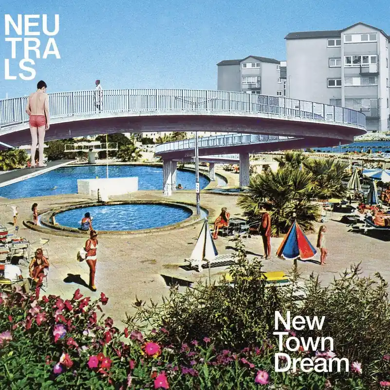 Fast Shipping NEUTRALS - New Town Dream - Red Vinyl LP