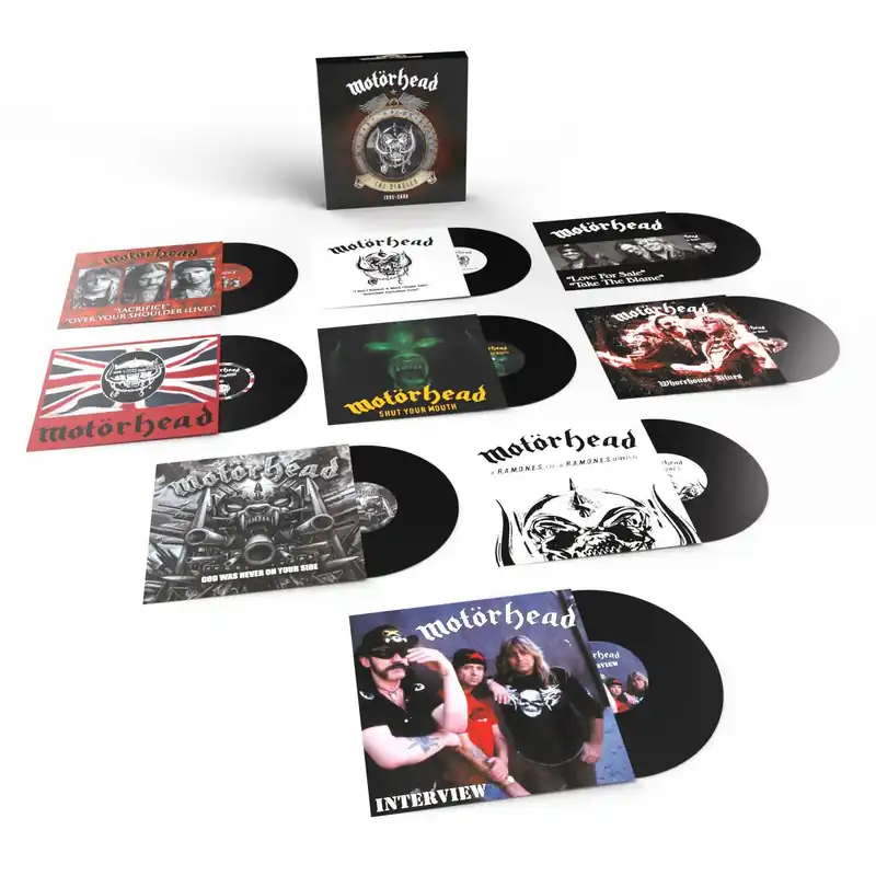 MOTORHEAD - We Take No Prisoners - The Singles 1995-2006 - 7" Vinyl Box Set Last Chance