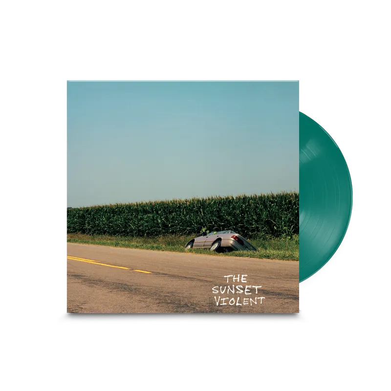 Worldwide Shipping MOUNT KIMBIE - The Sunset Violent - Petrol Blue Transparent LP