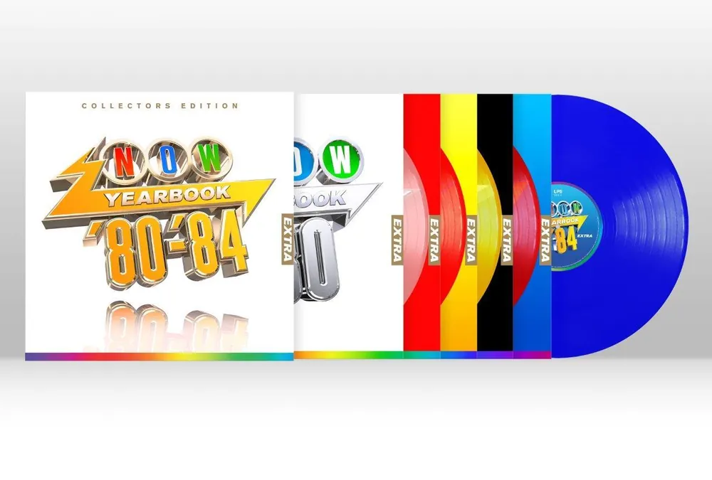 NOW - Yearbook 1980 - 1984: Vinyl Extra - 5LP Box set Coloured Vinyl New Arrival