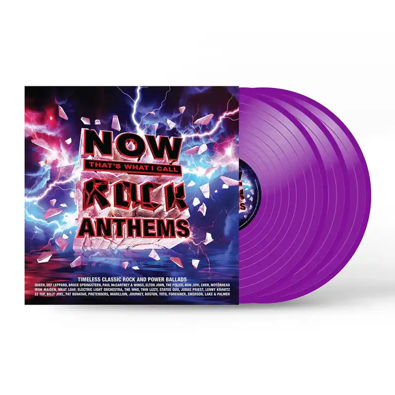 One Day Deal NOW THAT'S WHAT I CALL ROCK ANTHEMS - Triple Vinyl LP