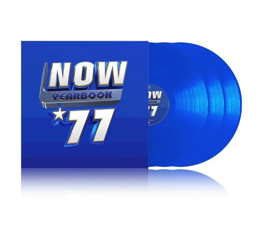 NOW YEARBOOK 1977 - Triple Blue Vinyl LP Super Sale