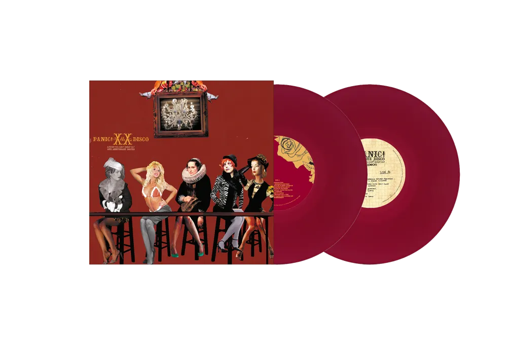 Brand New PANIC AT THE DISCO - A Fever You Can't Sweat Out (20th Anniversary Expanded) - Double Ruby Red Vinyl LP