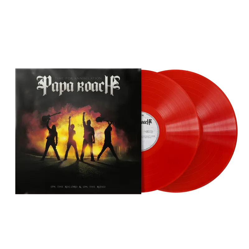 PAPA ROACH - Time For Annihilation : On The Record and On The Road - Double Vinyl LP Next Day Delivery