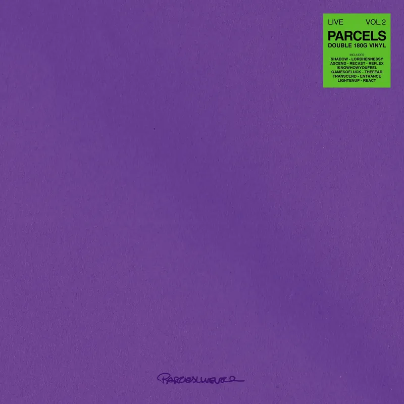 Instant Buy PARCELS - Live Vol 02 - Double Vinyl LP