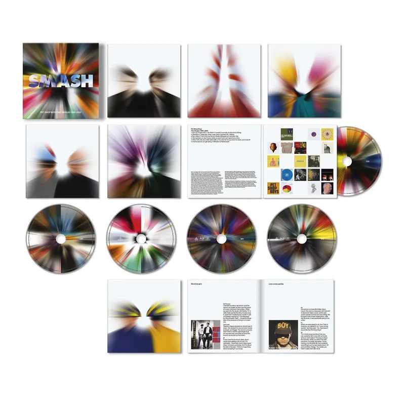 PET SHOP BOYS - SMASH - The Singles 1985-2020 - 3 CD 2 Blu-ray set Popular