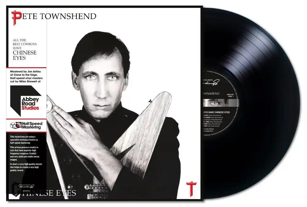Direct From Factory PETE TOWNSHEND - All The Best Cowboys Have Chinese Eyes - Half Speed Mastered Vinyl LP