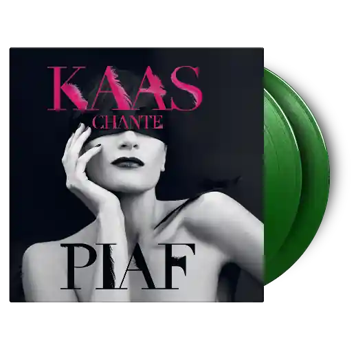 Price Cut PATRICIA KAAS - Kaas Chante Piaf - Green Double Vinyl LP - Limited Numbered Edition