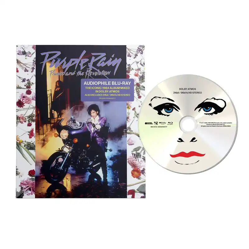 Viral PRINCE & THE REVOLUTION - Purple Rain - Audiophile Blu-Ray
