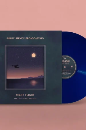 Worldwide Shipping PUBLIC SERVICE BROADCASTING - Night Flight - The Last Flight Remixes - Vinyl LP