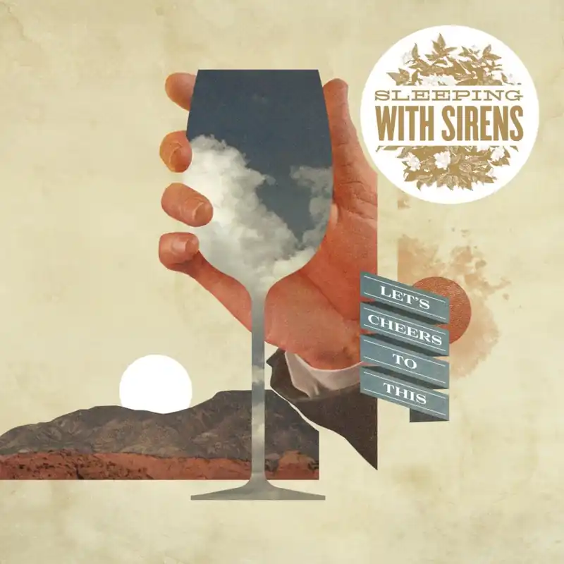 Worldwide Shipping SLEEPING WITH SIRENS - Let's Cheers To This - Vinyl LP - Blue & Orange Splatter