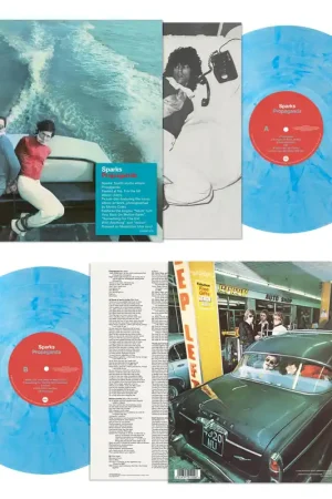 Budget SPARKS - Propaganda - Maelstrom Blue Vinyl LP - 50th Anniversary
